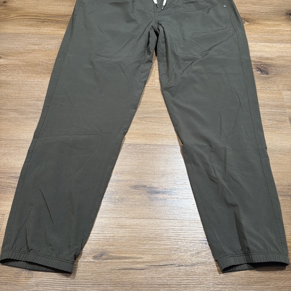 Vuori Mens LARGE Lined Kore Jogger Pants Grey Elastic Waist Drawstring V456 - Picture 2 of 12